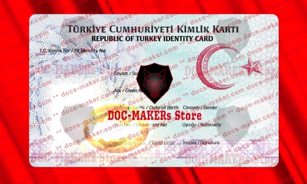 Turkey ID Card – V2 – PSD Template